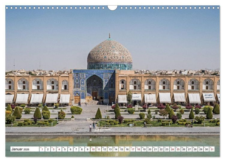 Produktbild: St&auml;dte des Irans - Isfahan (Wandkalender 2026 DIN A3 quer), CALVENDO Monatskalender