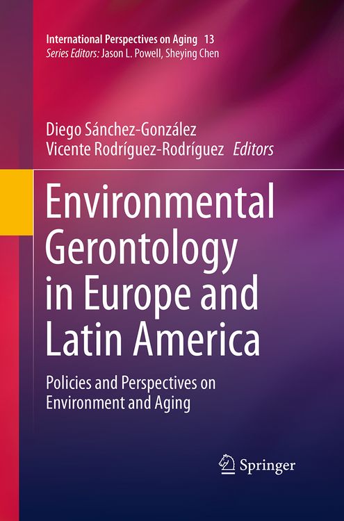 Produktbild: Environmental Gerontology in Europe and Latin America