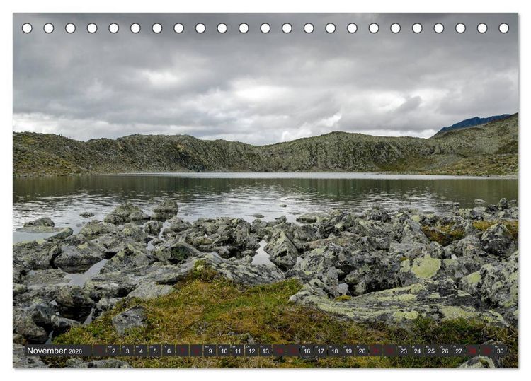 Produktbild: Norwegen, Oppland (Tischkalender 2026 DIN A5 quer), CALVENDO Monatskalender