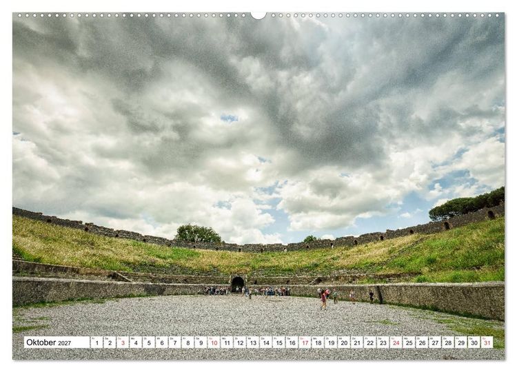 Produktbild: Versteinerte Stadt Pompeji (hochwertiger Premium Wandkalender 2027 DIN A2 quer), Kunstdruck in Hochglanz