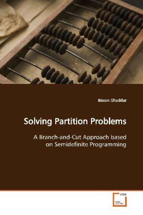 Produktbild: Ghaddar, B: Solving Partition Problems