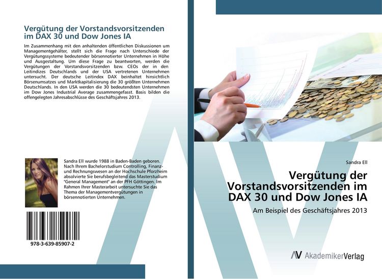 Produktbild: Verg&uuml;tung der Vorstandsvorsitzenden im DAX 30 und Dow Jones IA