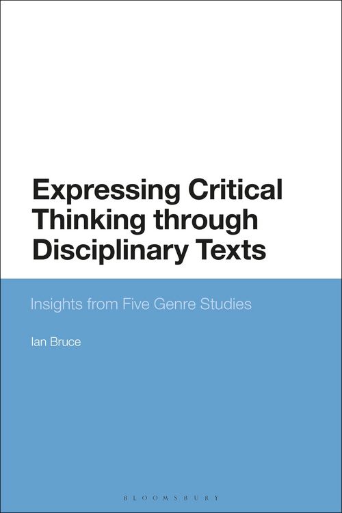 Produktbild: Expressing Critical Thinking through Disciplinary Texts