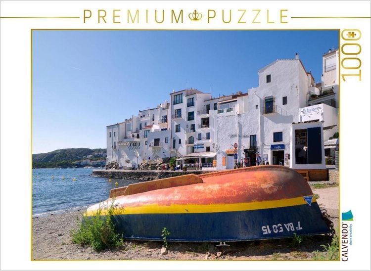 Produktbild: CALVENDO Puzzle Ein Motiv aus dem Kalender Cadaqu&eacute;s - Perle der Costa Brava | 1000 Teile Lege-Gr&ouml;&szlig;e 64x48cm Foto-Puzzle f&uuml;r gl&uuml;ckliche Stunden