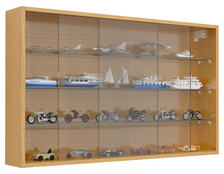 Produktbild: H&auml;ngevitrine Wandvitrine Sammel Deko Drivalo XL
