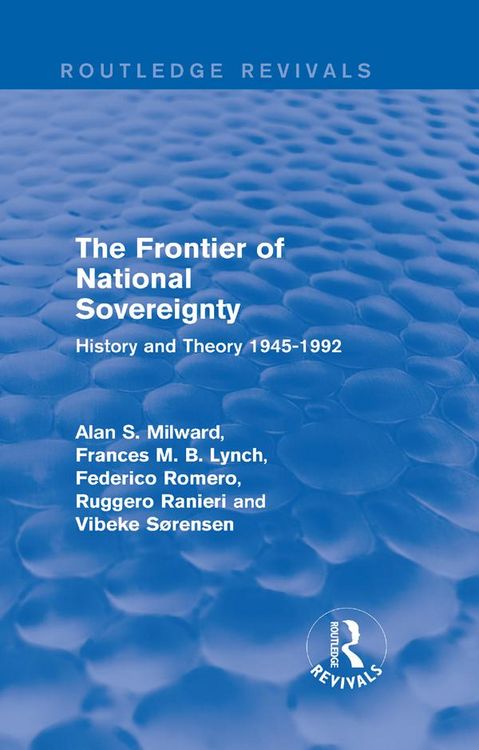 Produktbild: The Frontier of National Sovereignty