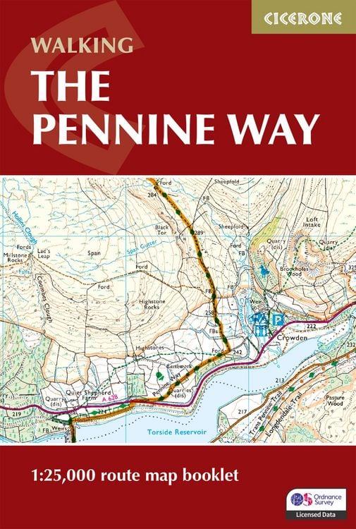 Produktbild: Walking the Pennine Way Map Booklet