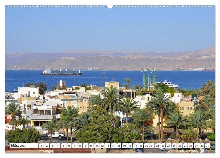 Produktbild: JORDANIEN, Faszination Nahost (Wandkalender 2027 DIN A2 quer), CALVENDO Monatskalender