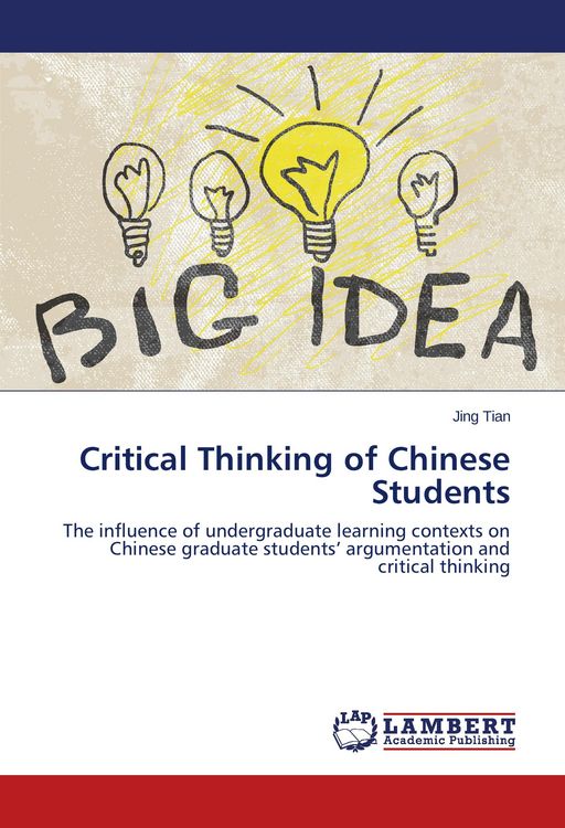 Produktbild: Critical Thinking of Chinese Students