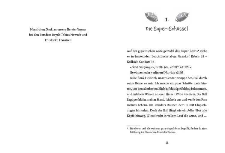 Produktbild: Die Football-Freunde &ndash; Touchdown f&uuml;r die Grasdorf Rebels