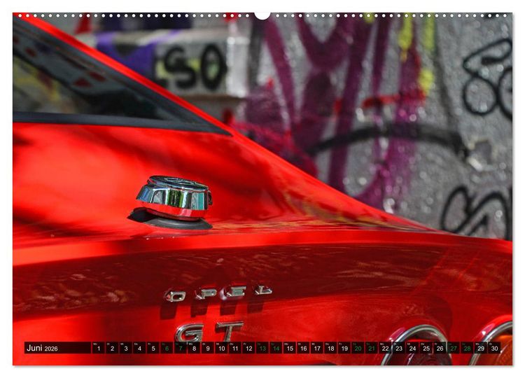 Produktbild: Opel GT 1900 AL Eine deutsche Sportwagenlegende (Wandkalender 2026 DIN A2 quer), CALVENDO Monatskalender