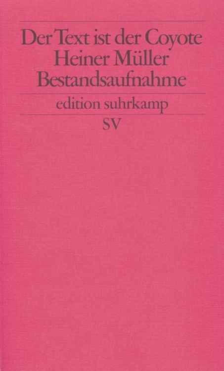 Produktbild: Der Text ist der Cojote