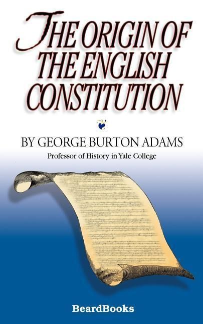 Produktbild: The Origin of the English Constitution