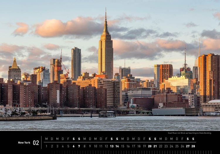 Produktbild: New York Premiumkalender 2027