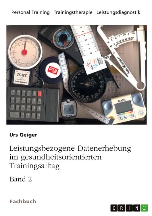 Produktbild: Leistungsbezogene Datenerhebung im gesundheitsorientierten Trainingsalltag, Band 2