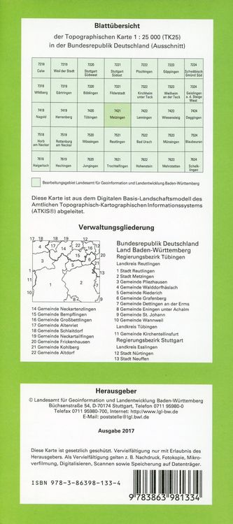 Produktbild: Metzingen
