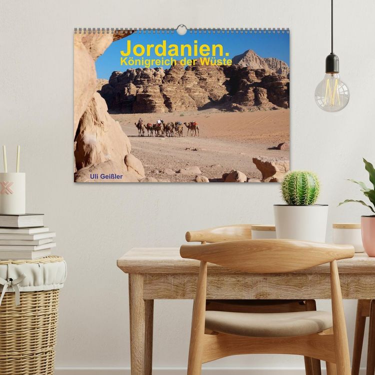 Produktbild: Jordanien. K&ouml;nigreich in der W&uuml;ste (Wandkalender 2026 DIN A3 quer), CALVENDO Monatskalender