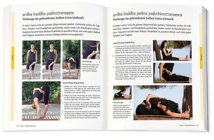 Produktbild: Yoga - Das gro&szlig;e Praxisbuch f&uuml;r Einsteiger & Fortgeschrittene