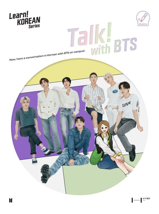 アイドル Learn! KOREAN with BTS & Talk! with BTS Buy BTS - Talk with BTS (Book and Pen options) Online - South