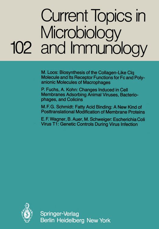 Produktbild: Current Topics in Microbiology and Immunology