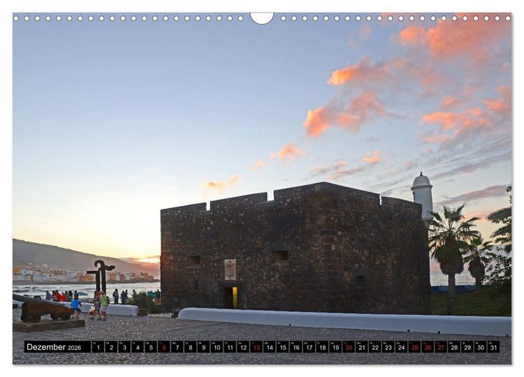 Produktbild: Puerto de la Cruz - Stadt am Atlantik (Wandkalender 2026 DIN A3 quer), CALVENDO Monatskalender