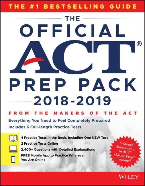 Produktbild: Act: Official ACT Prep Pack with 6 Full Practice Tests (4 in