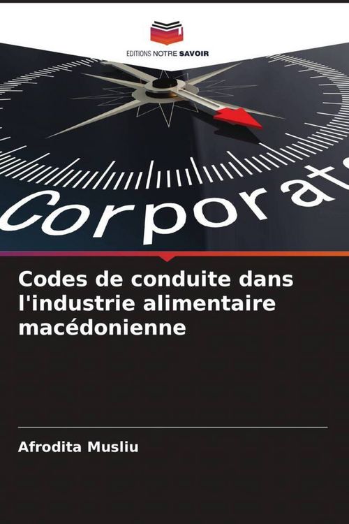 Produktbild: Codes de conduite dans l'industrie alimentaire mac&eacute;donienne
