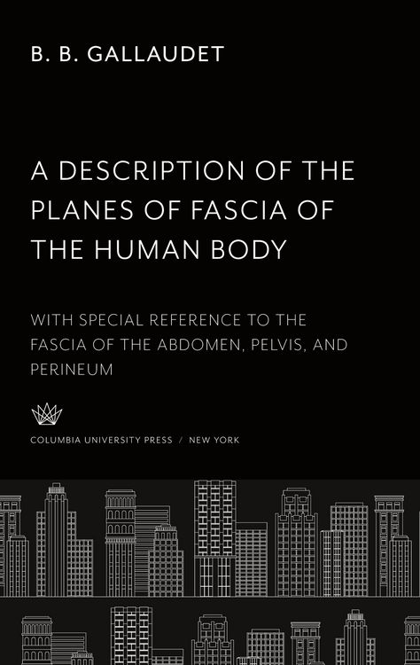 Produktbild: A Description of the Planes of Fascia of the Human Body