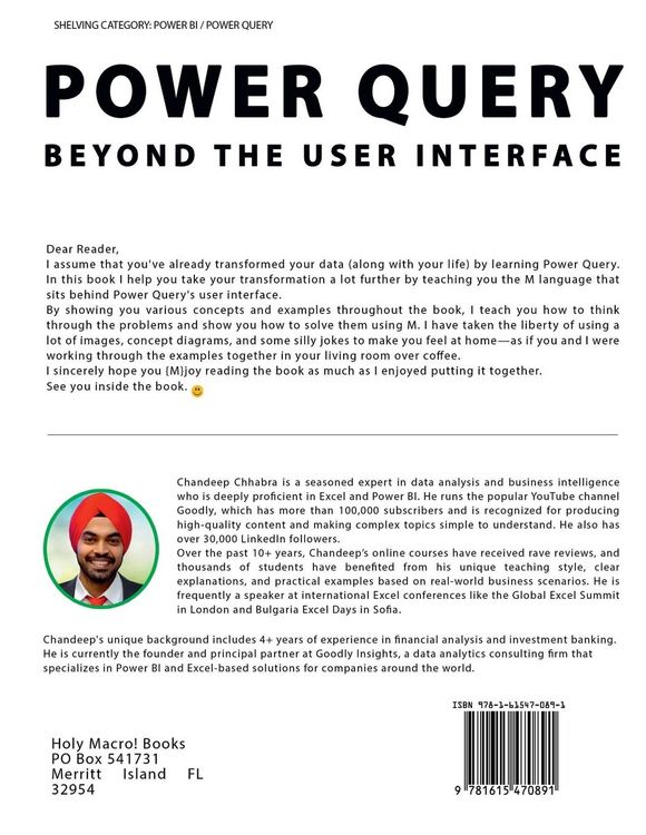 Produktbild: Power Query Beyond The User Interface