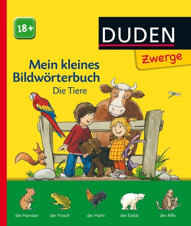 Produktbild: Duden Zwerge: Mein kleines Bildw&ouml;rterbuch - Die Tiere