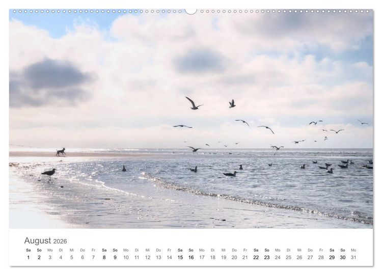 Produktbild: Nordfriesland (hochwertiger Premium Wandkalender 2026 DIN A2 quer), Kunstdruck in Hochglanz