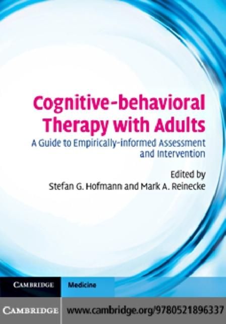 Produktbild: Cognitive-behavioral Therapy with Adults