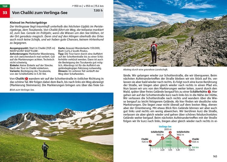 Produktbild: ROTHER Wanderf&uuml;hrer Griechenland &ndash; Pindosgebirge