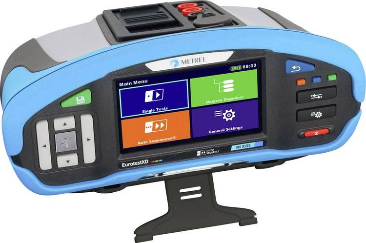 Produktbild: Metrel MI 3155 EU VDE-Pr&uuml;fger&auml;te-Set kalibriert (ISO) VDE-Norm 0100