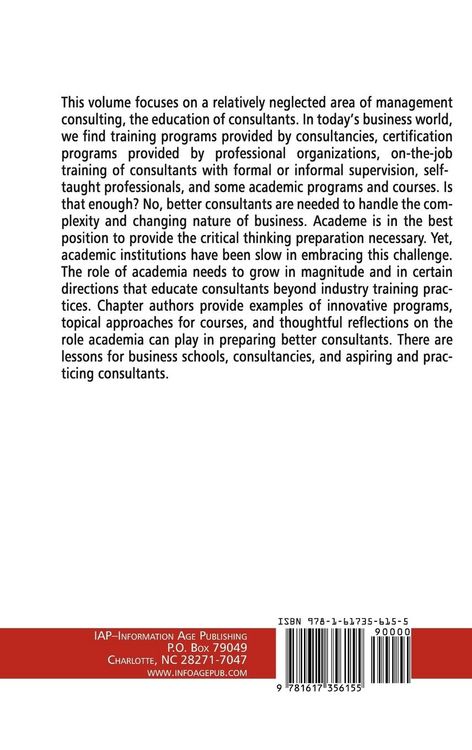 Produktbild: Preparing Better Consultants