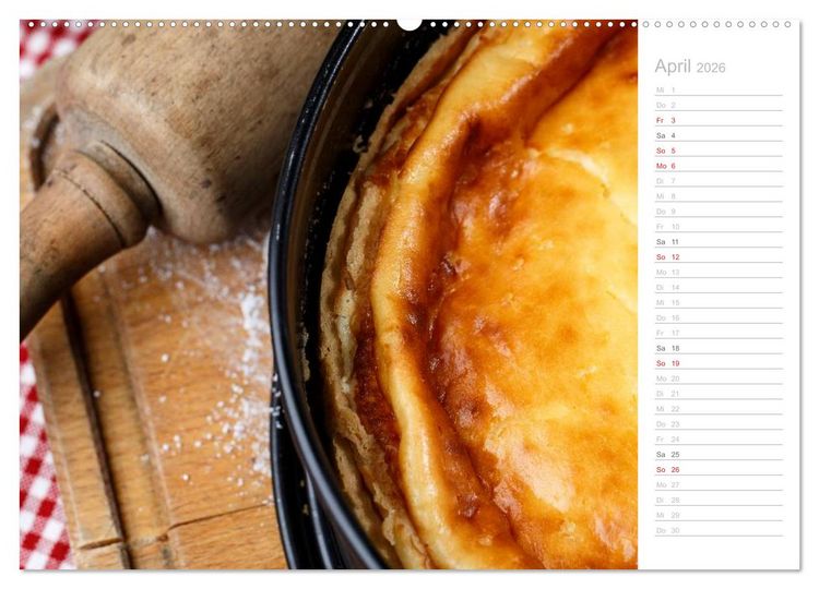 Produktbild: K&uuml;chenkalender 2026 (Wandkalender 2026 DIN A2 quer), CALVENDO Monatskalender