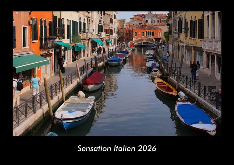 Produktbild: Sensation Italien 2026 Fotokalender DIN A3