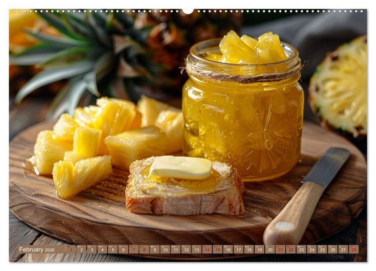 Produktbild: Fruit Paradise in a Jar (Wall Calendar 2026 DIN A2 landscape), CALVENDO 12 Month Wall Calendar