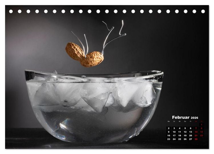 Produktbild: Erdnussm&auml;nnchen Geschichten. (Tischkalender 2026 DIN A5 quer), CALVENDO Monatskalender