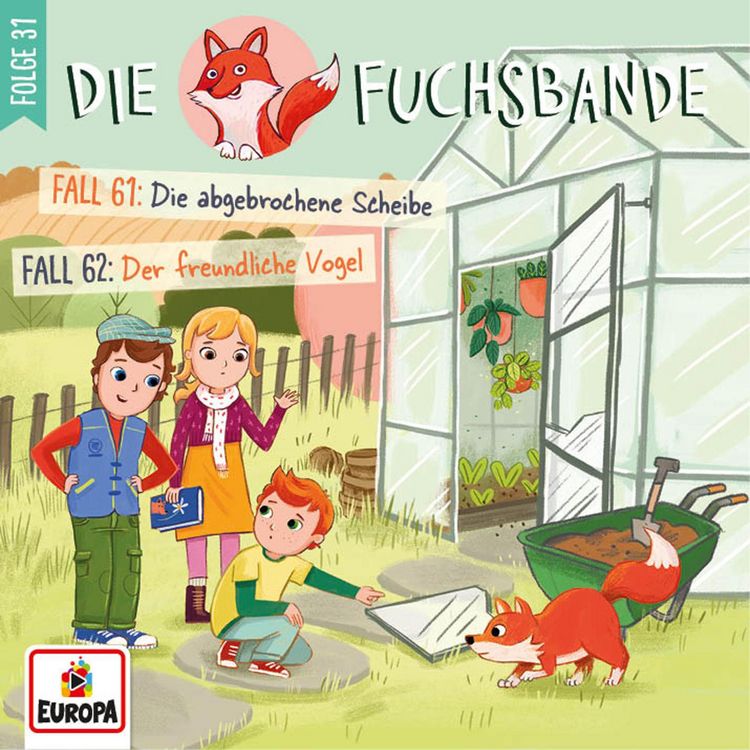 Produktbild: Folge 31: Fall 61: Die abgebrochene Scheibe/Fall 62: Der freundliche Vogel