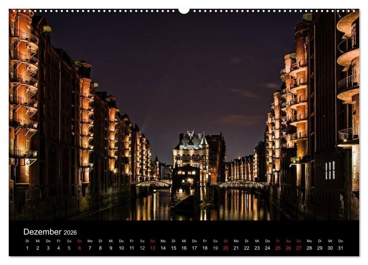Produktbild: Mein Hamburg (hochwertiger Premium Wandkalender 2026 DIN A2 quer), Kunstdruck in Hochglanz