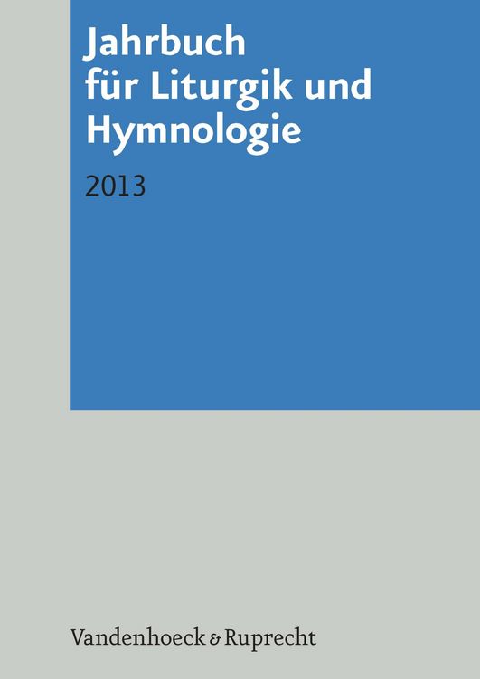Produktbild: Jahrbuch f&uuml;r Liturgik und Hymnologie