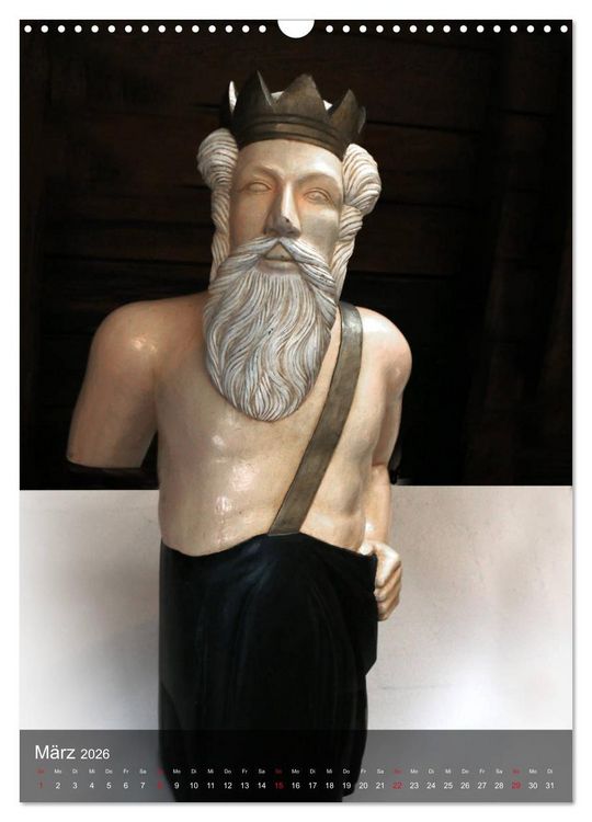 Produktbild: Galionsfiguren (Wandkalender 2026 DIN A3 hoch), CALVENDO Monatskalender