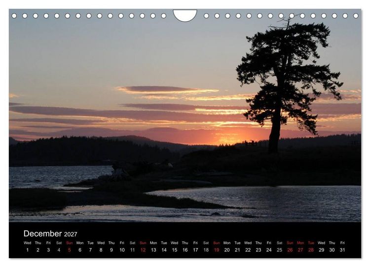 Produktbild: From Pacific to the Mountains 2027 (Wall Calendar 2027 DIN A4 landscape), CALVENDO 12 Month Wall Calendar