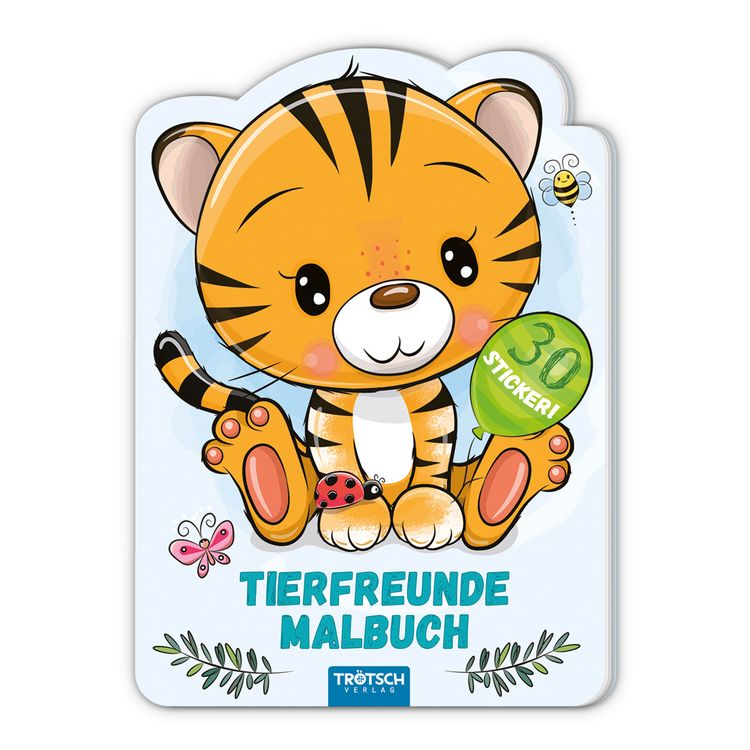 Produktbild: Tr&ouml;tsch Malbuch Tierfreunde-Malbuch