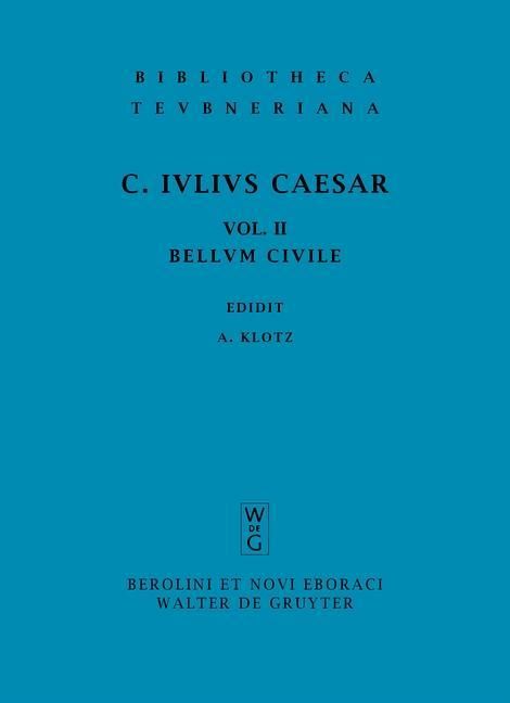 Produktbild: Commentarii belli civilis