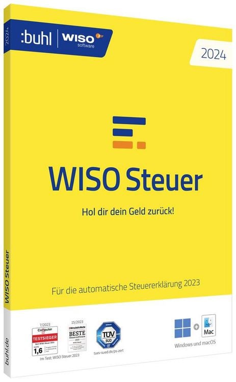 Produktbild: WISO Steuer 2024