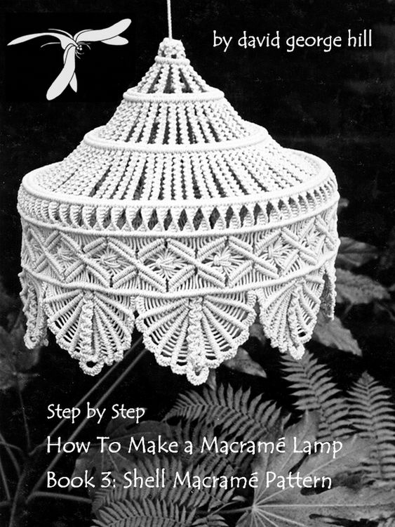 Produktbild: Macram&eacute; Lamp: "Shell" Pattern
