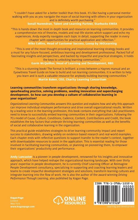 Produktbild: Organizational Learning Communities