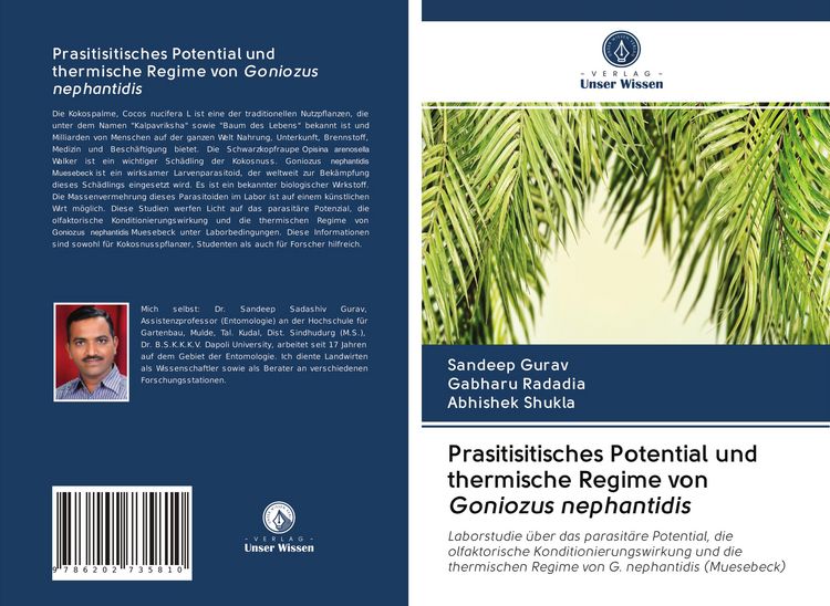 Produktbild: Prasitisitisches Potential und thermische Regime von Goniozus nephantidis